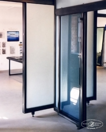 мобильные перегородки в офисе